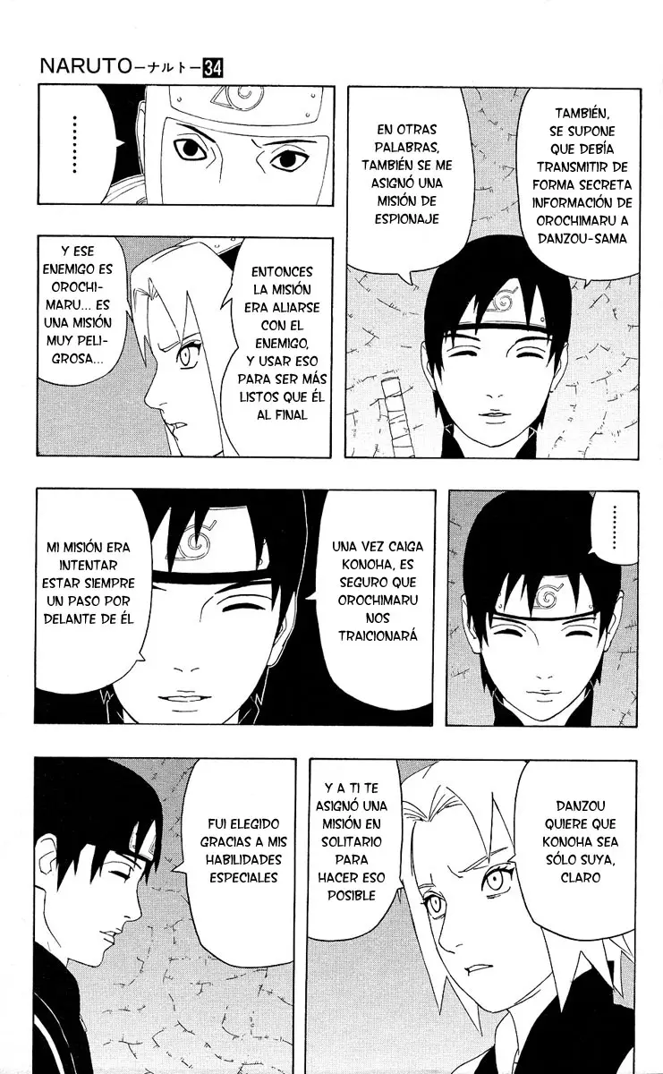 Naruto capítulo 303, página 3