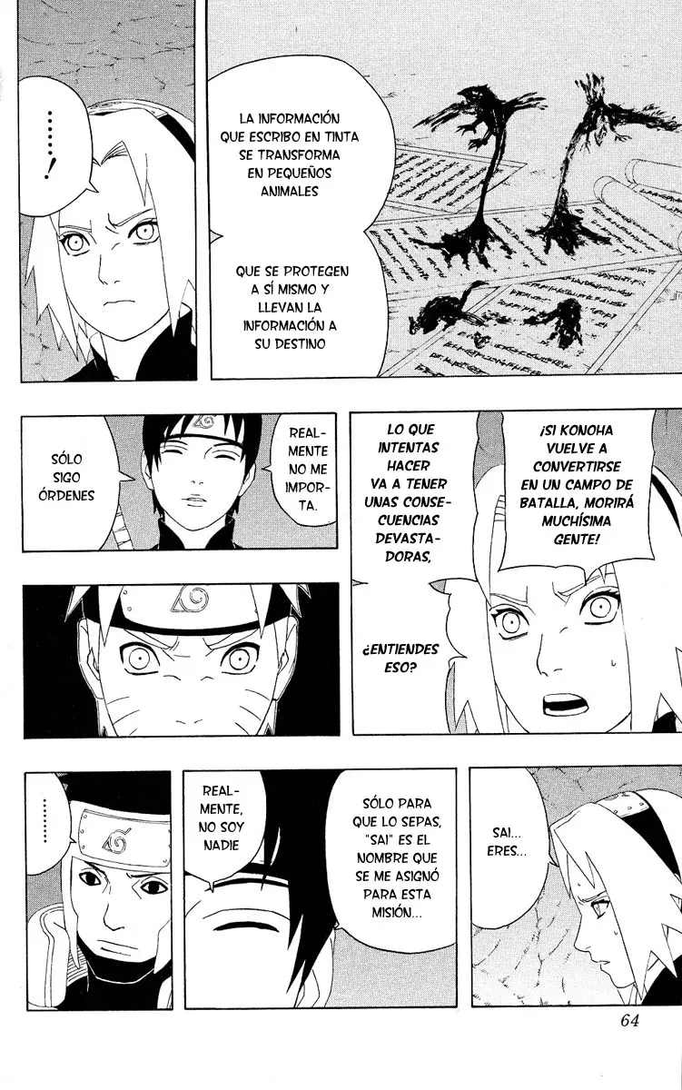 Naruto capítulo 303, página 4