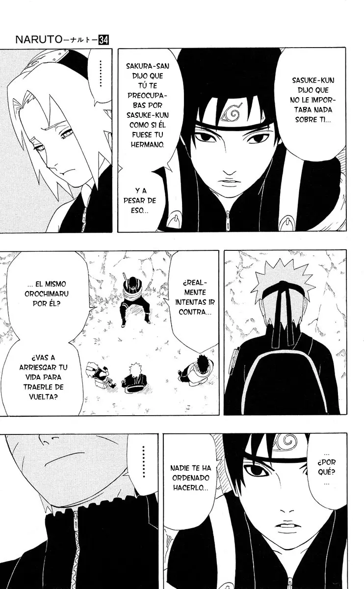 Naruto capítulo 303, página 15