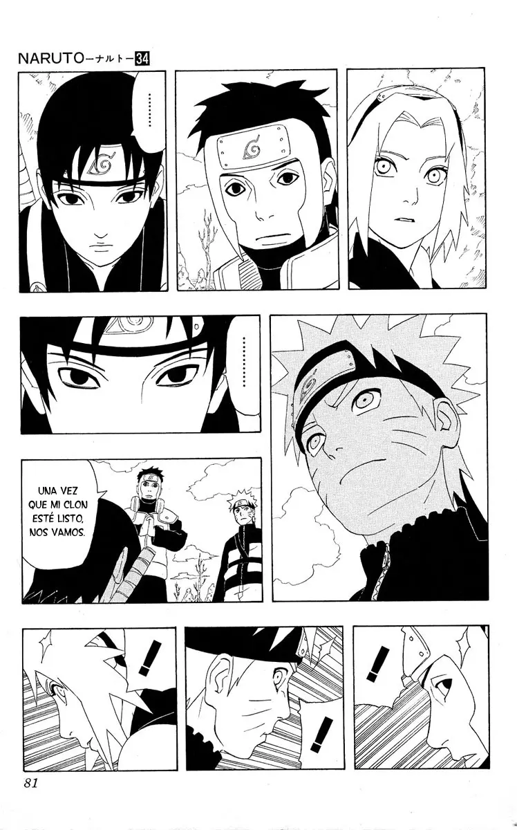 Naruto capítulo 304, página 3