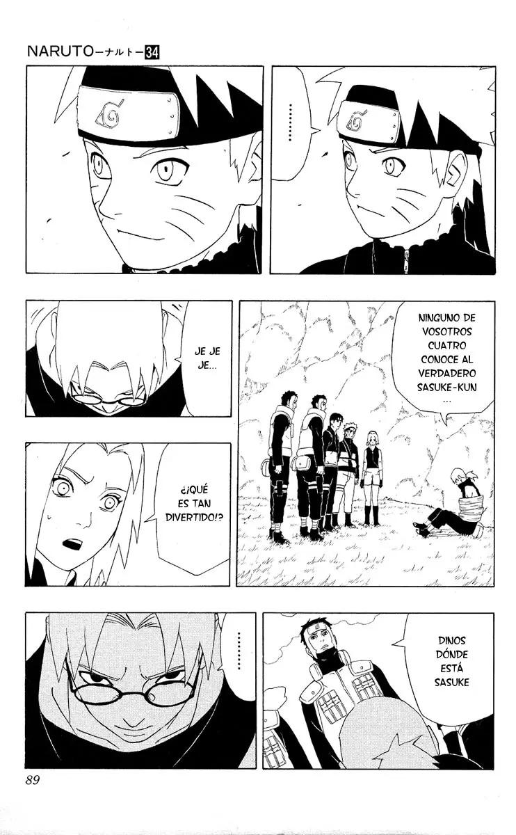 Naruto capítulo 304, página 11