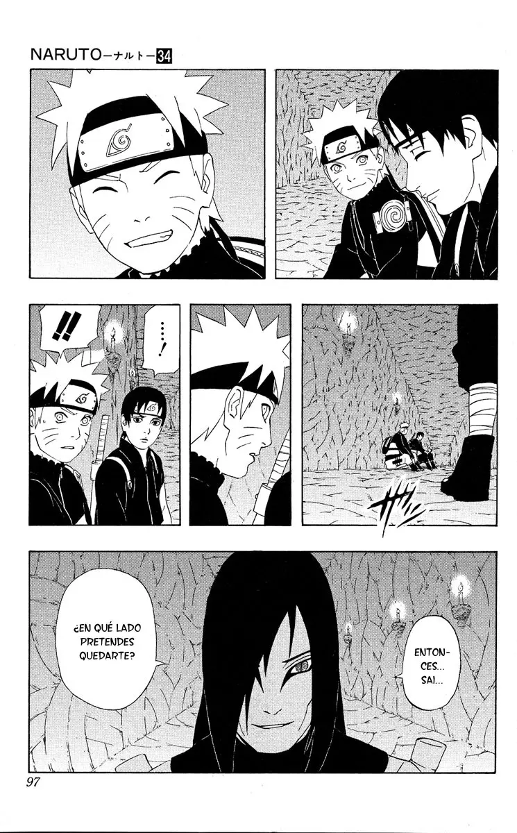 Naruto capítulo 304, página 19