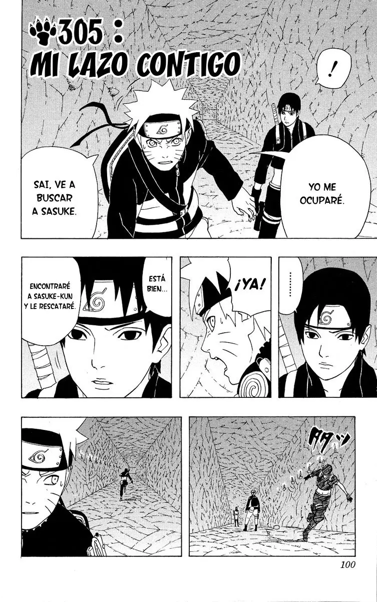 Naruto capítulo 305, página 1