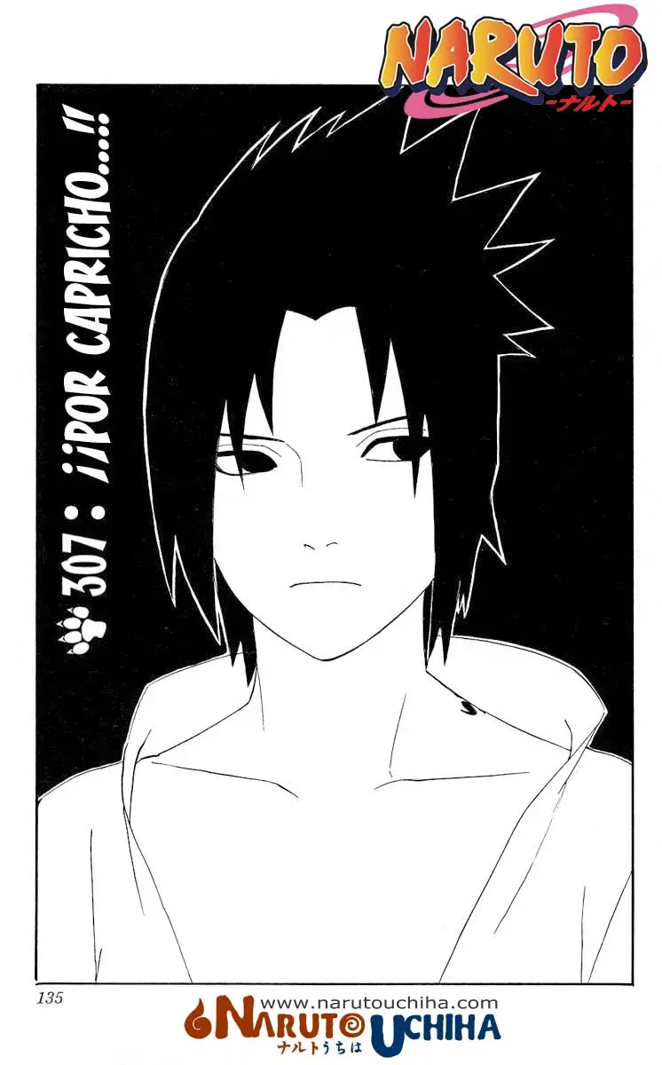 Naruto capítulo 307, página 1