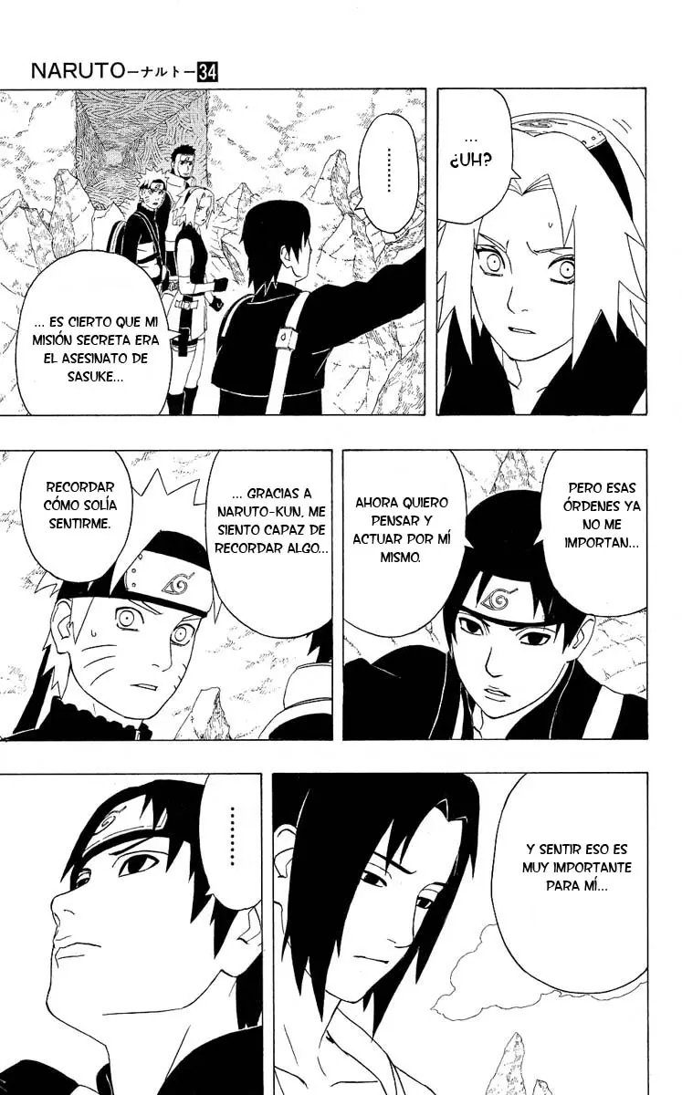 Naruto capítulo 307, página 5