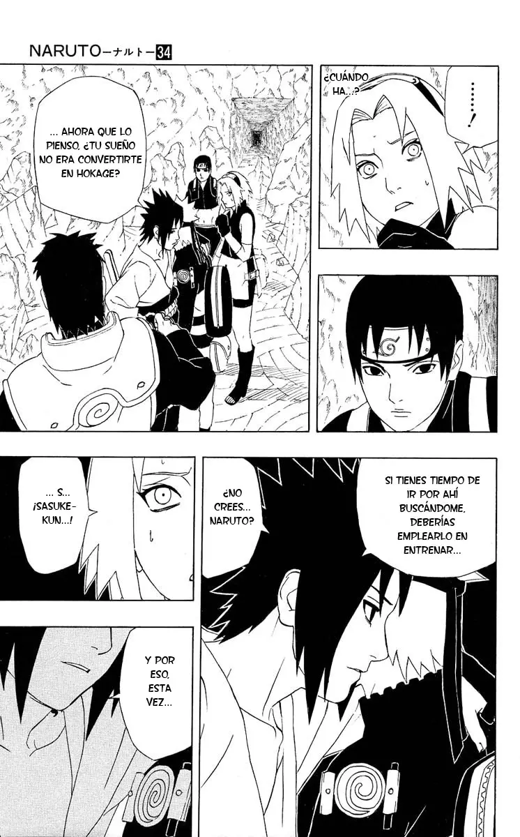 Naruto capítulo 307, página 15