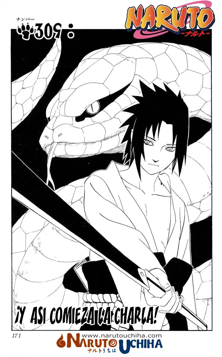 Naruto capítulo 309, página 1