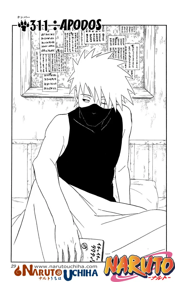 Naruto capítulo 311, página 1