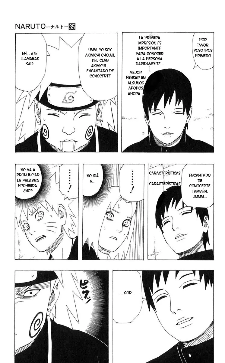Naruto capítulo 312, página 11