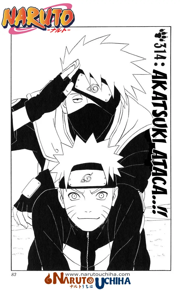 Naruto capítulo 314, página 1