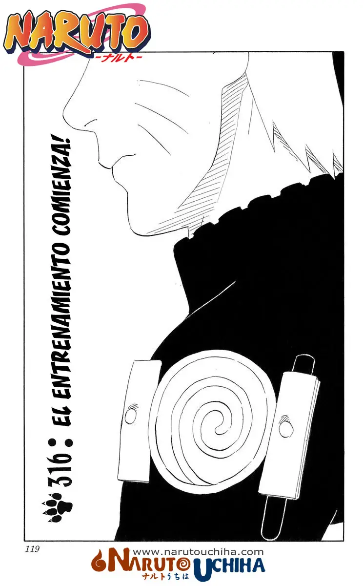 Naruto capítulo 316, página 1