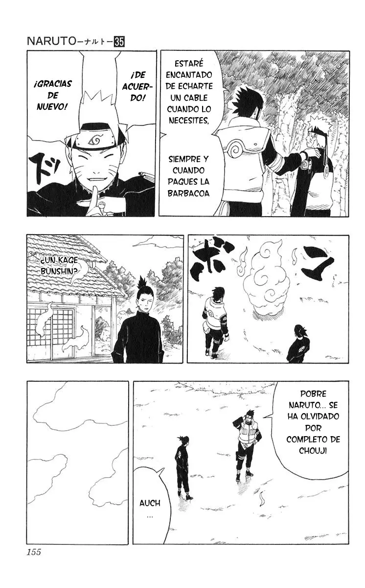 Naruto capítulo 317, página 18
