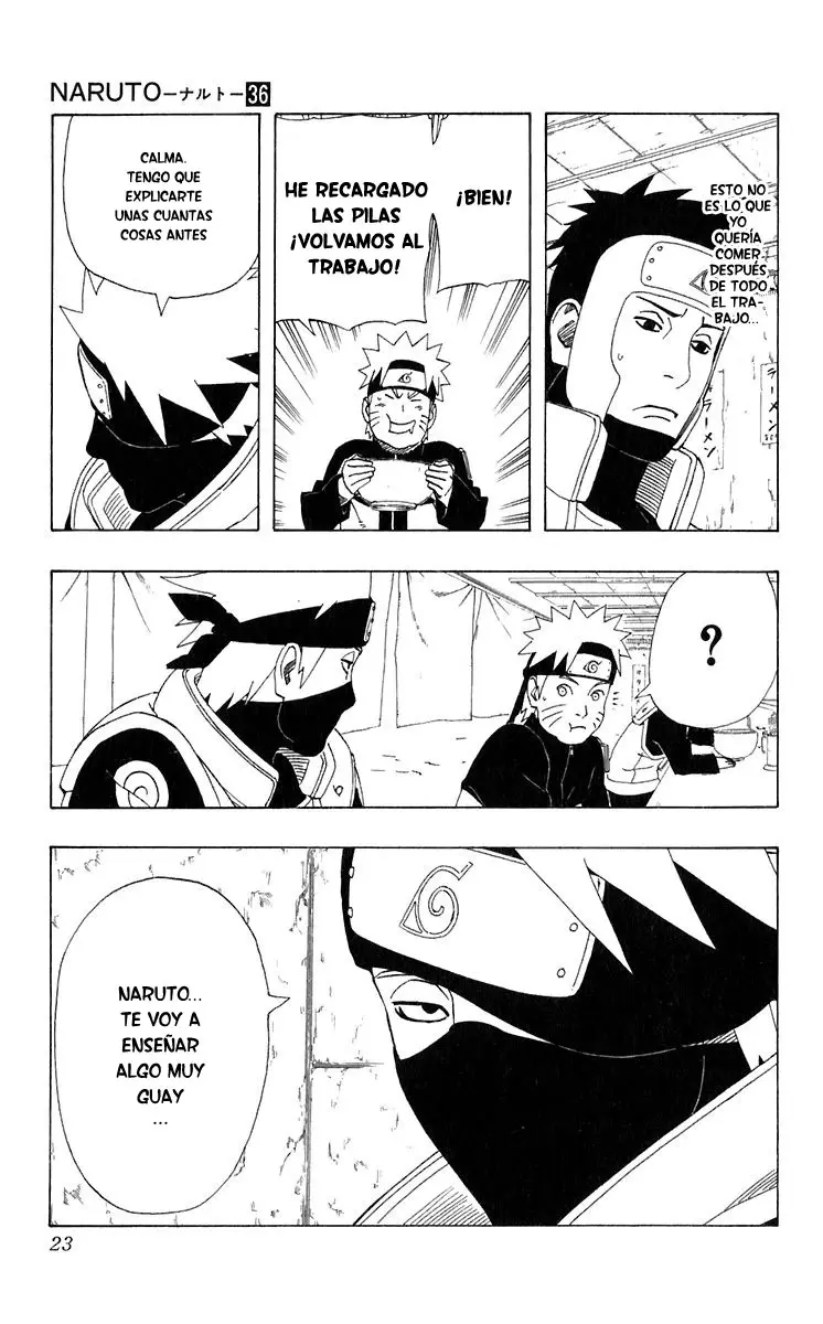 Naruto capítulo 320, página 17