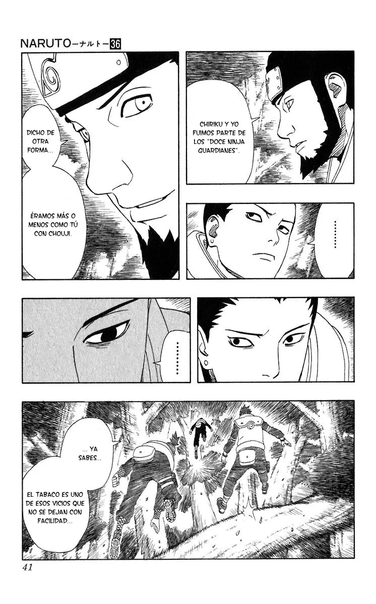 Naruto capítulo 321, página 17