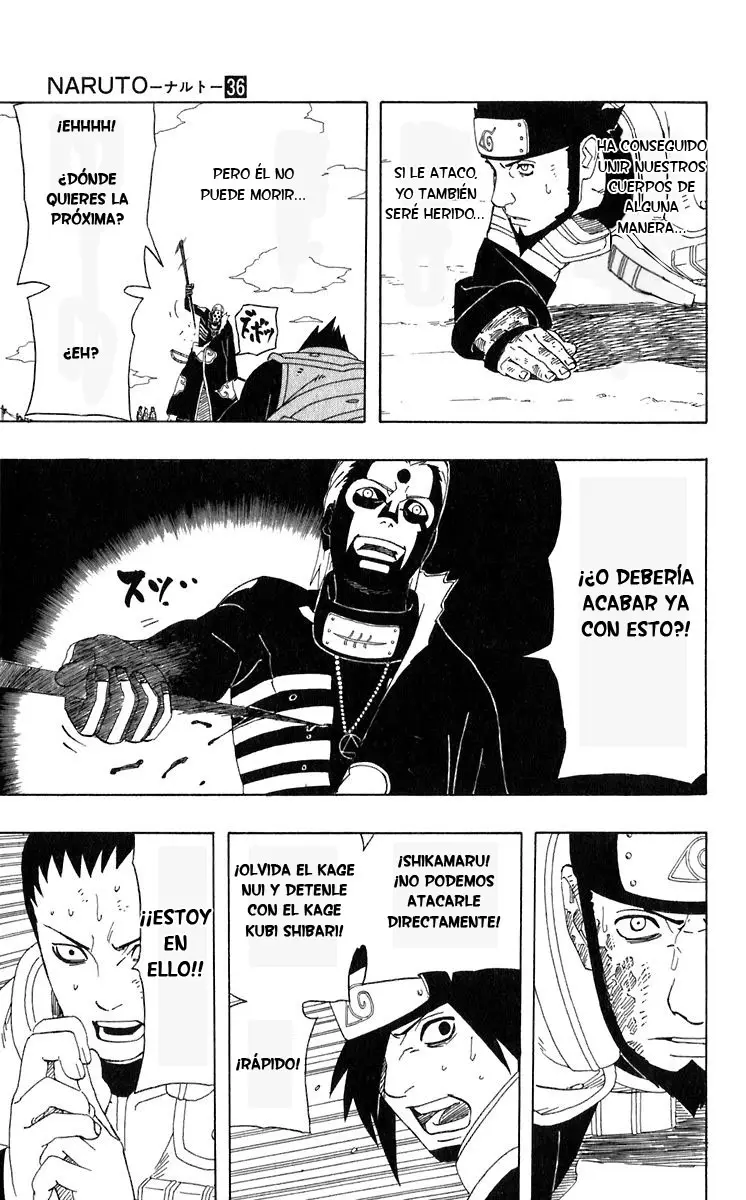 Naruto capítulo 324, página 7