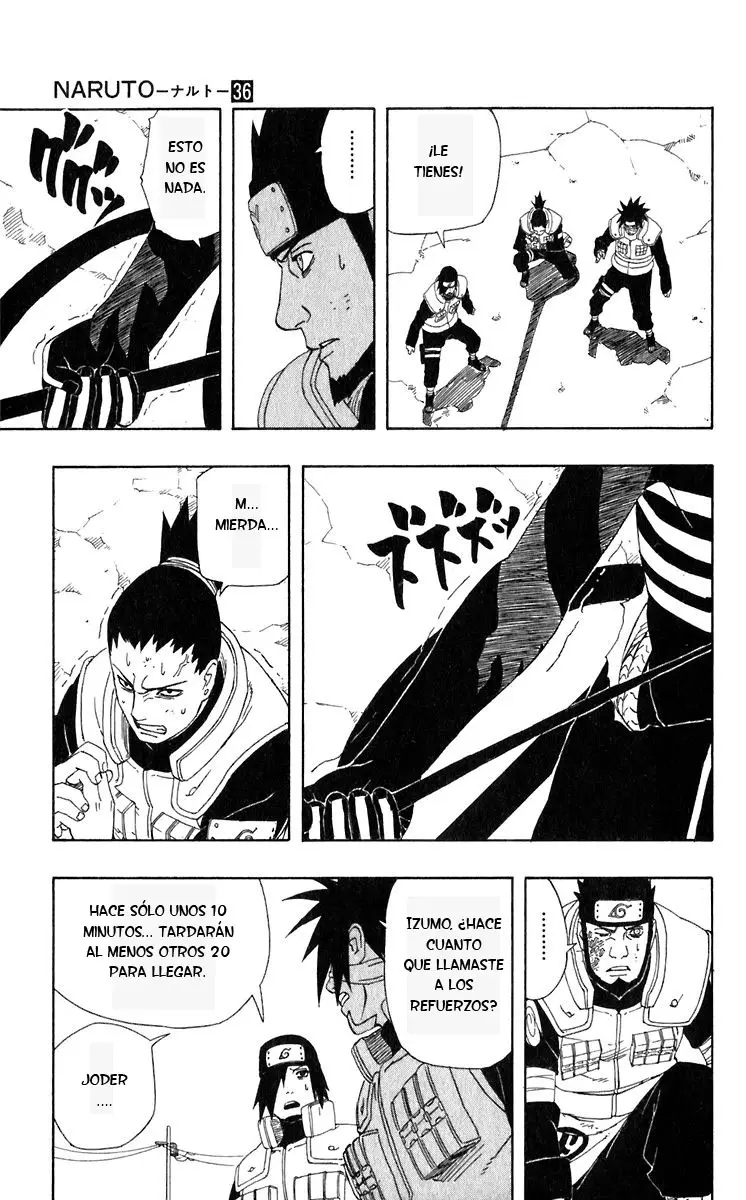 Naruto capítulo 324, página 11