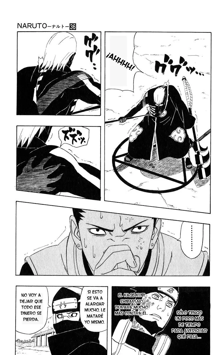 Naruto capítulo 324, página 13
