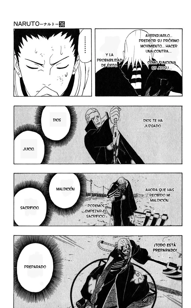 Naruto capítulo 324, página 15