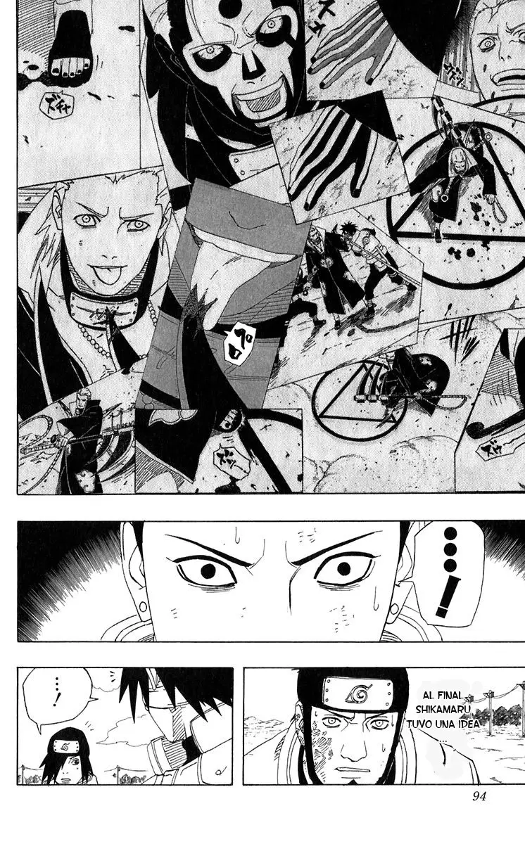 Naruto capítulo 324, página 16