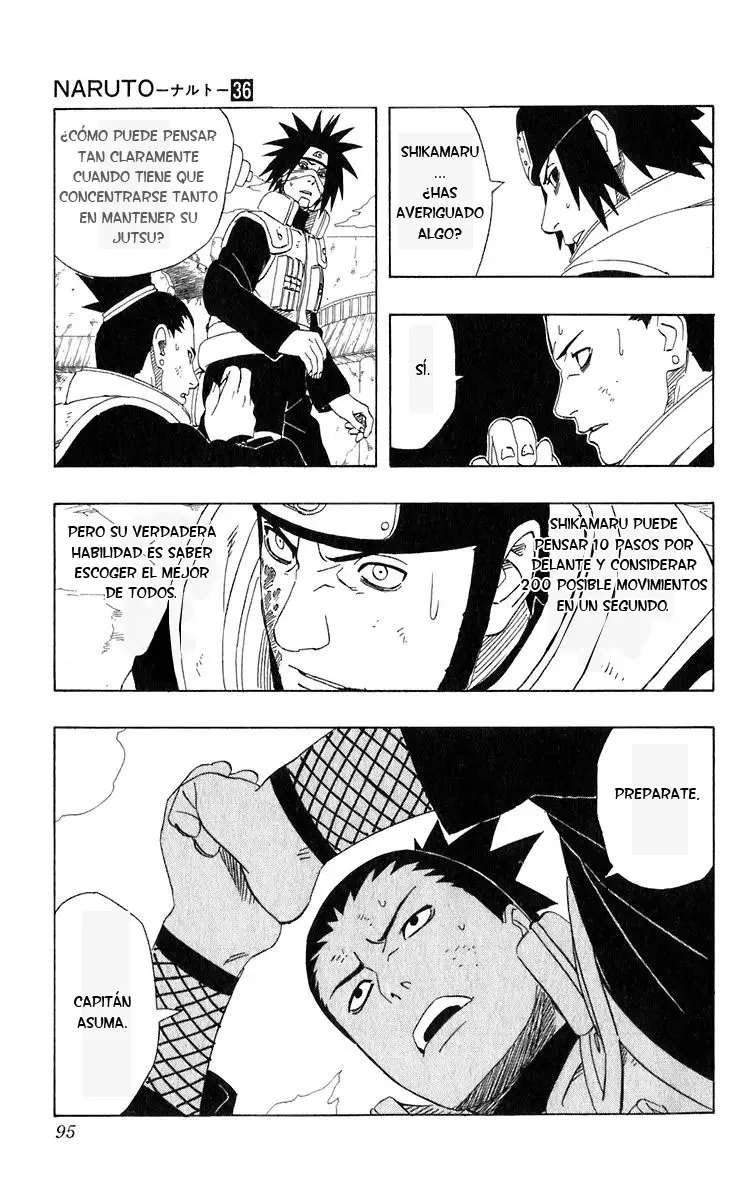 Naruto capítulo 324, página 17