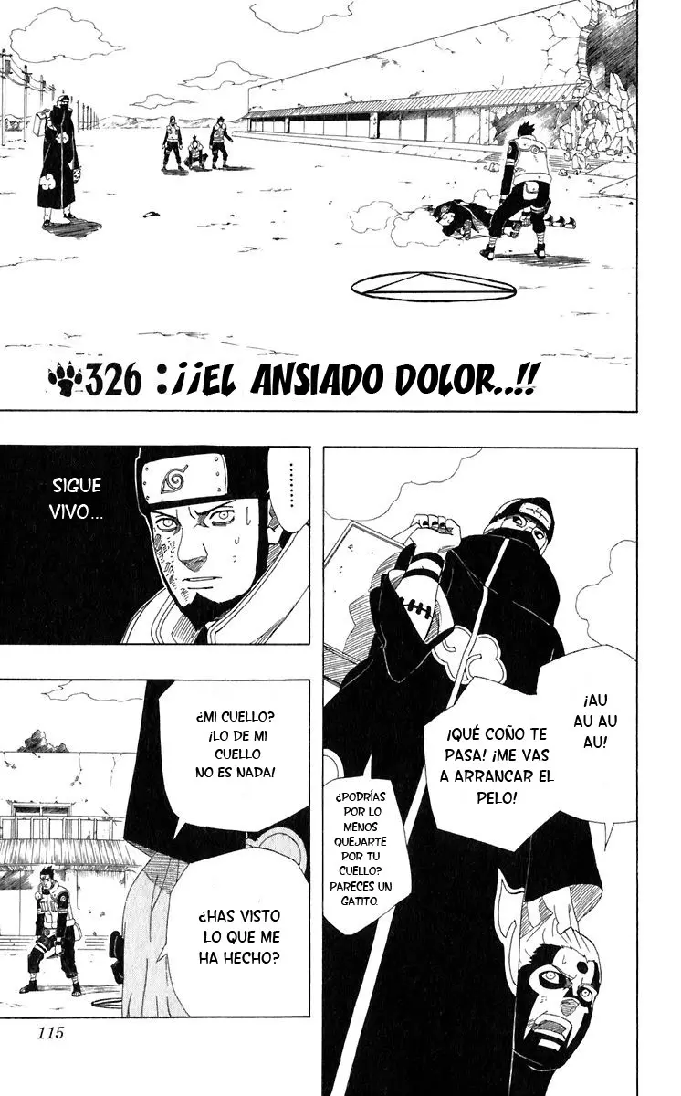 Naruto capítulo 326, página 1