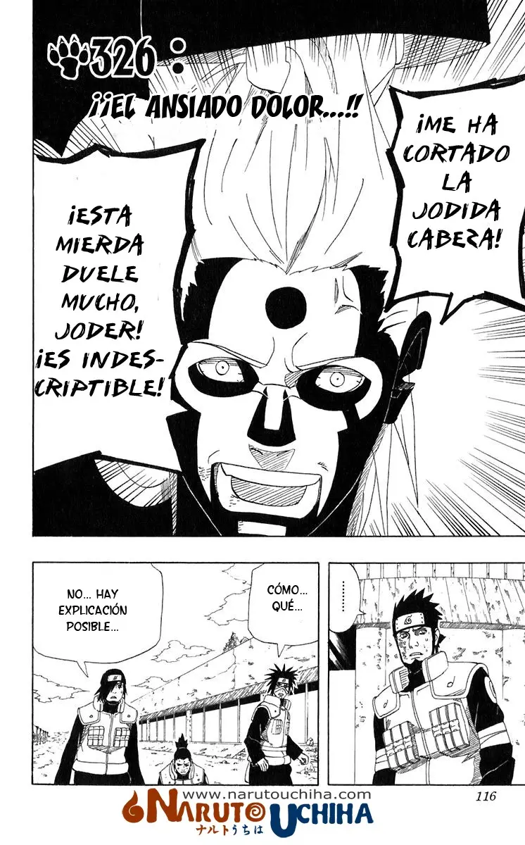 Naruto capítulo 326, página 2
