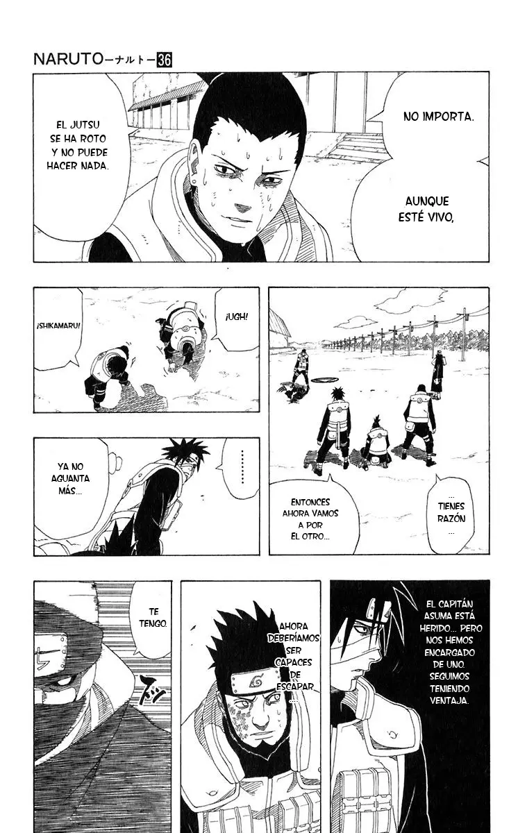 Naruto capítulo 326, página 3