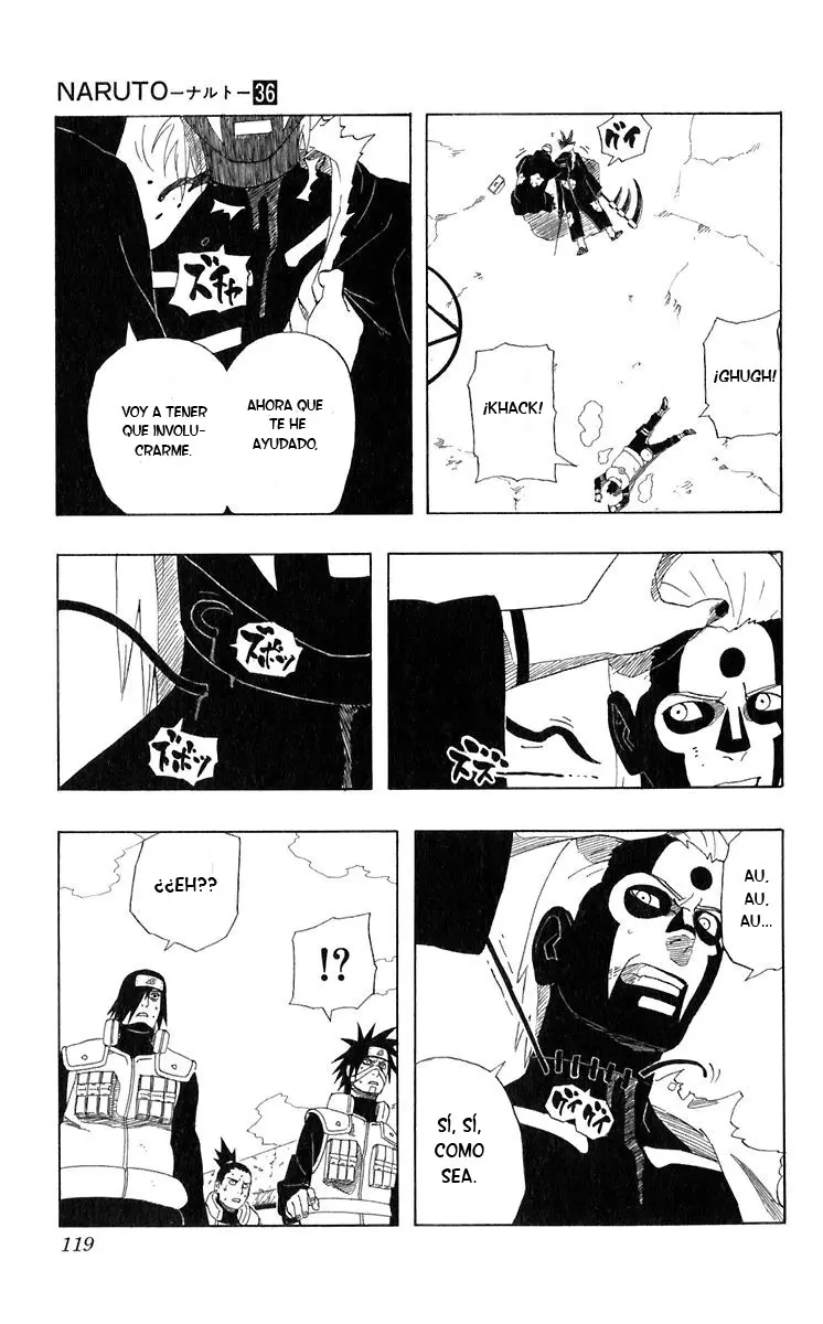 Naruto capítulo 326, página 5