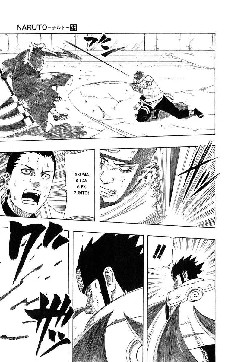 Naruto capítulo 326, página 11