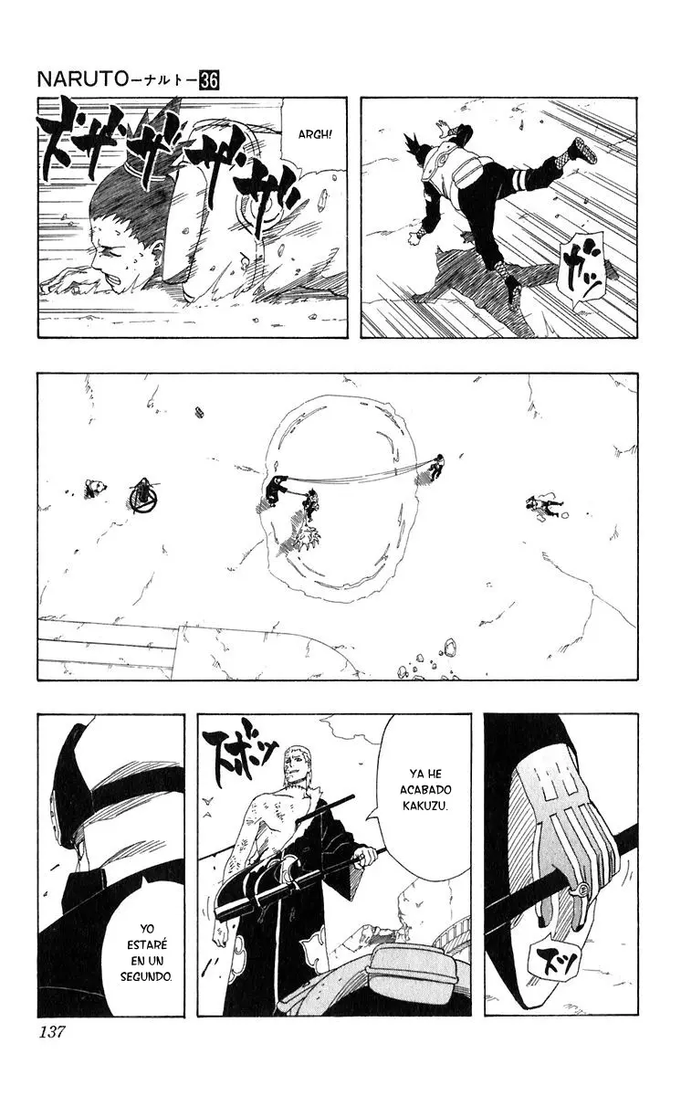 Naruto capítulo 327, página 5