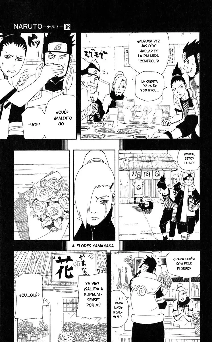 Naruto capítulo 328, página 11