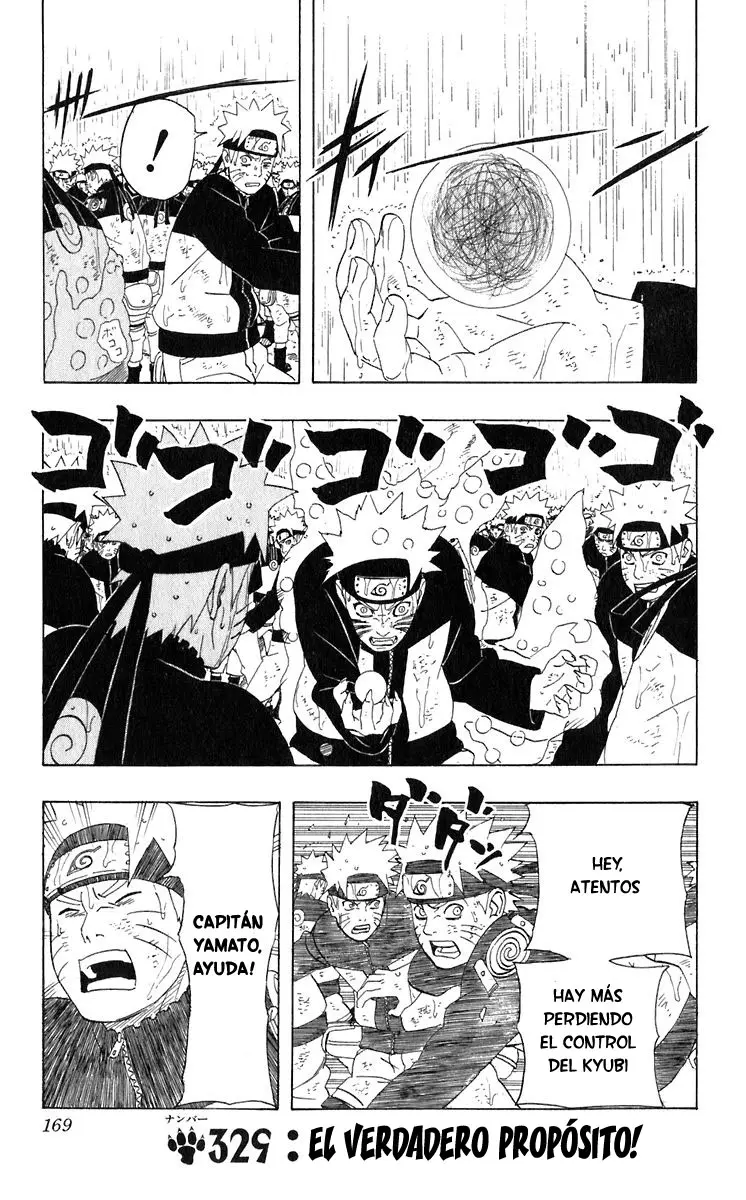 Naruto capítulo 329, página 1