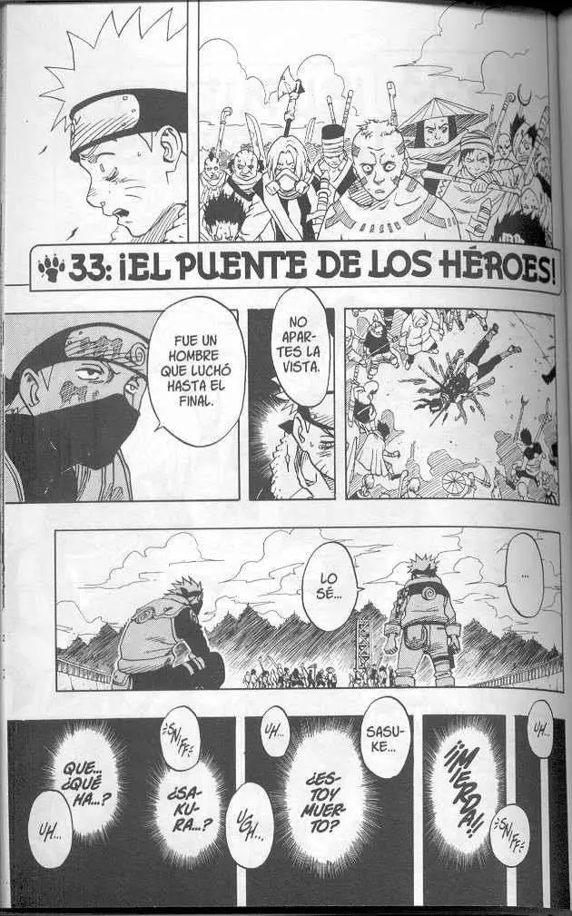Naruto capítulo 33, página 1