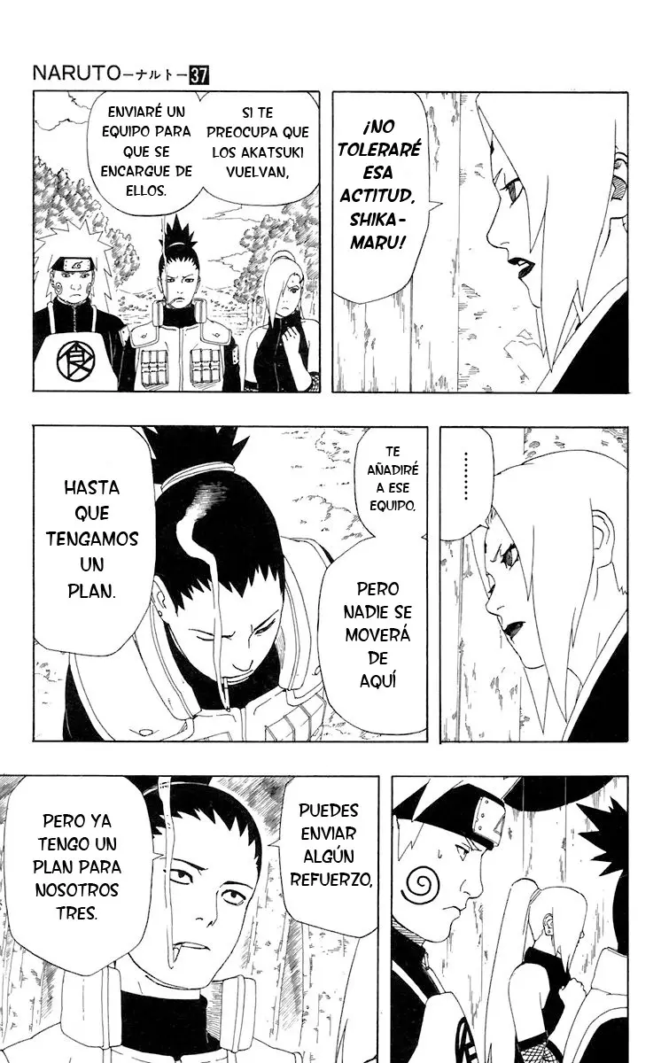 Naruto capítulo 331, página 3
