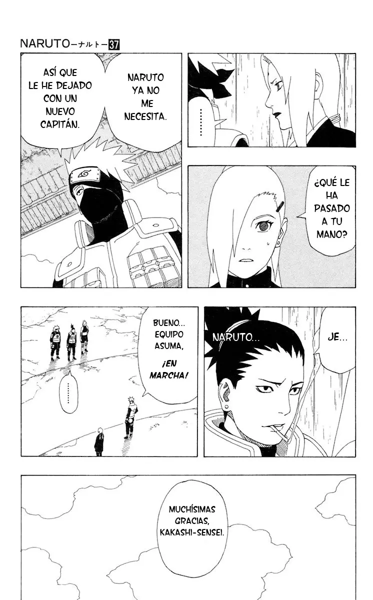 Naruto capítulo 331, página 11
