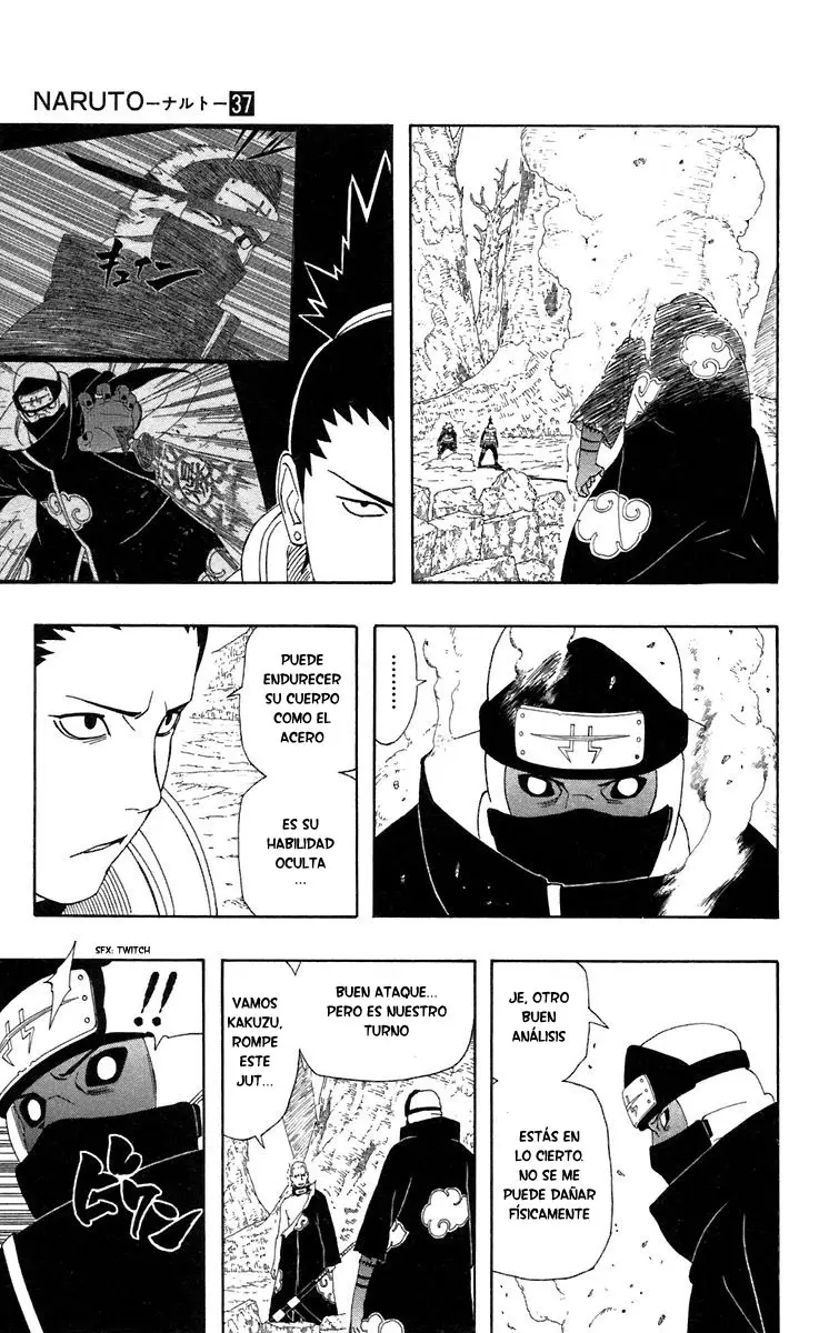 Naruto capítulo 333, página 15