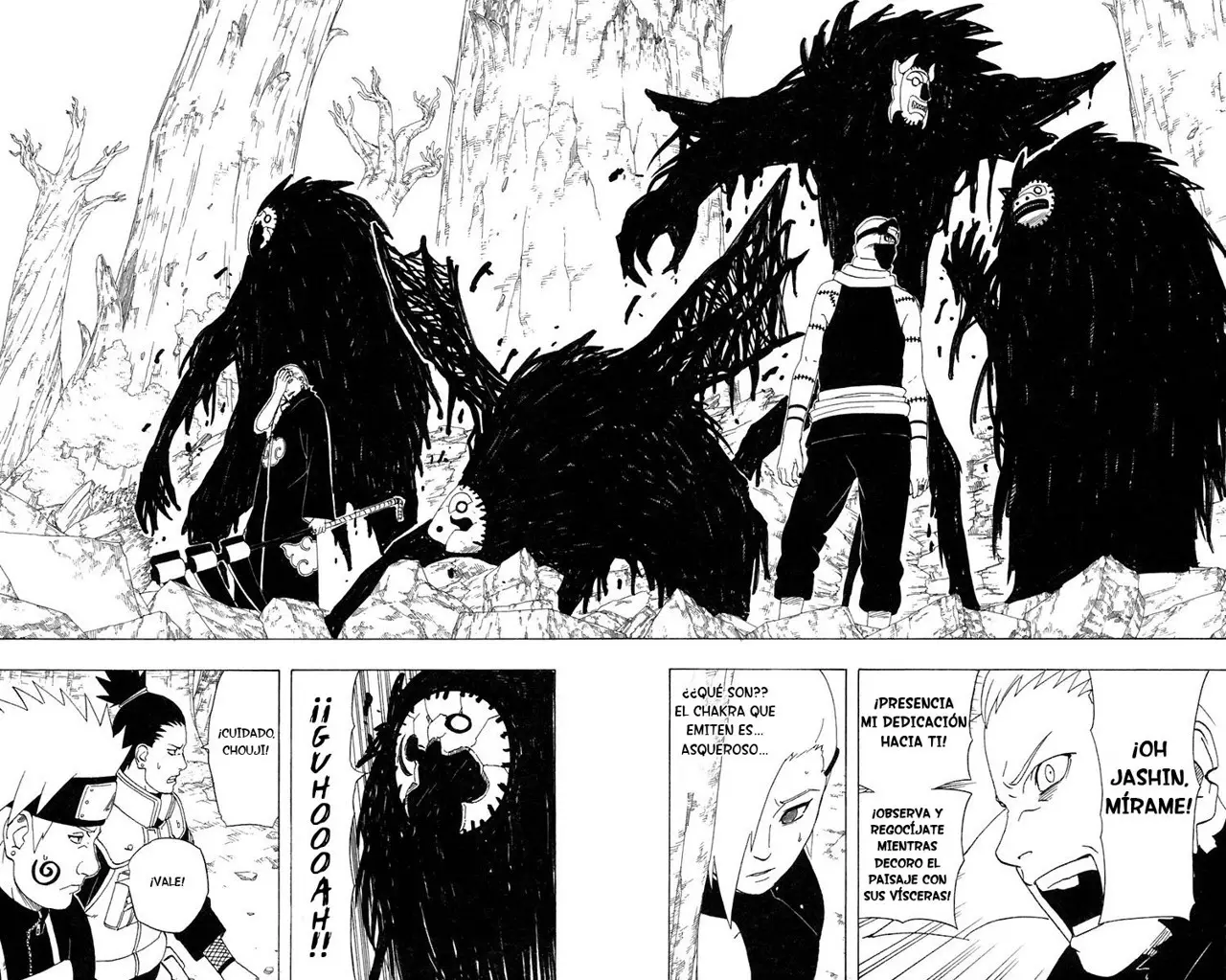 Naruto capítulo 334, página 8