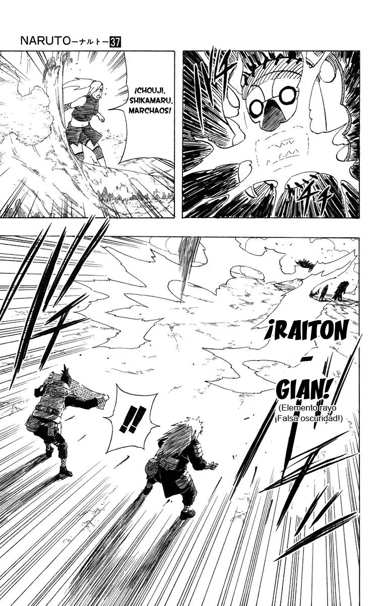 Naruto capítulo 334, página 14