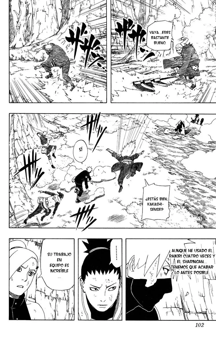 Naruto capítulo 335, página 4