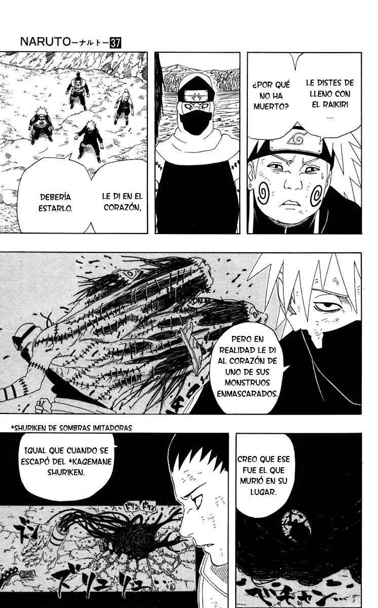 Naruto capítulo 335, página 5