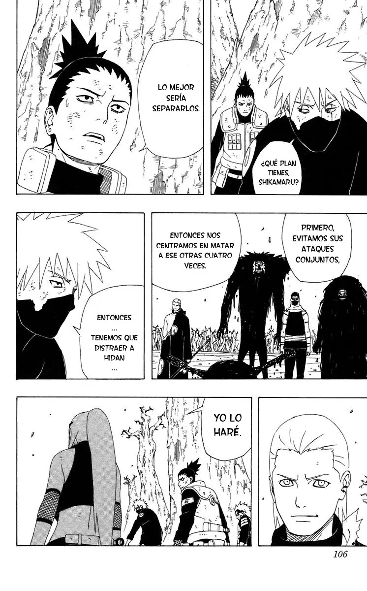 Naruto capítulo 335, página 8