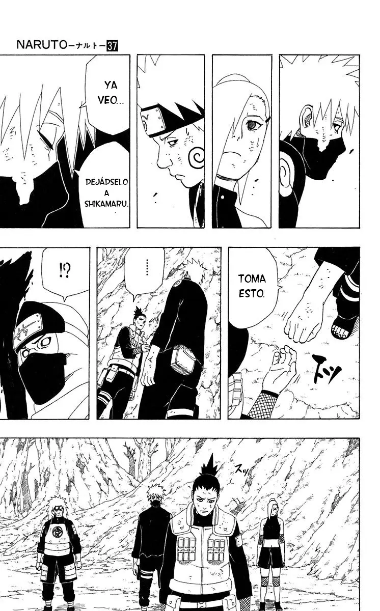 Naruto capítulo 335, página 11