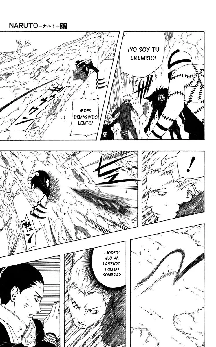 Naruto capítulo 335, página 13
