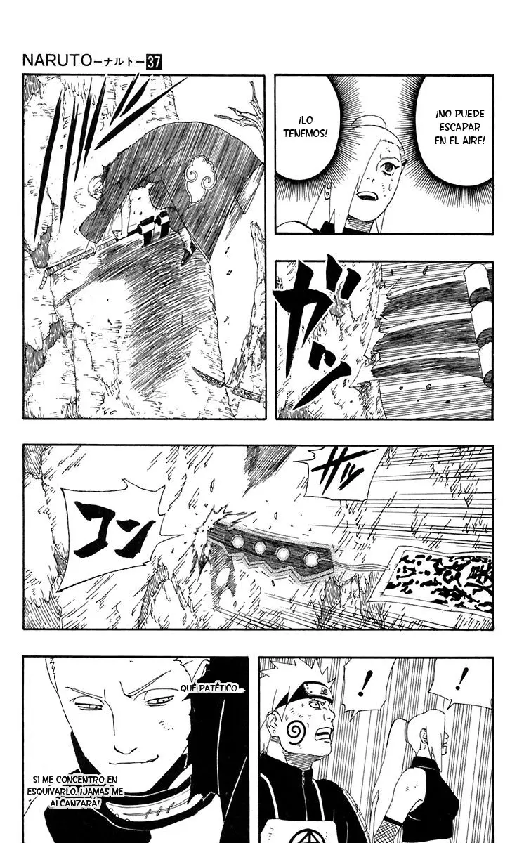 Naruto capítulo 335, página 15