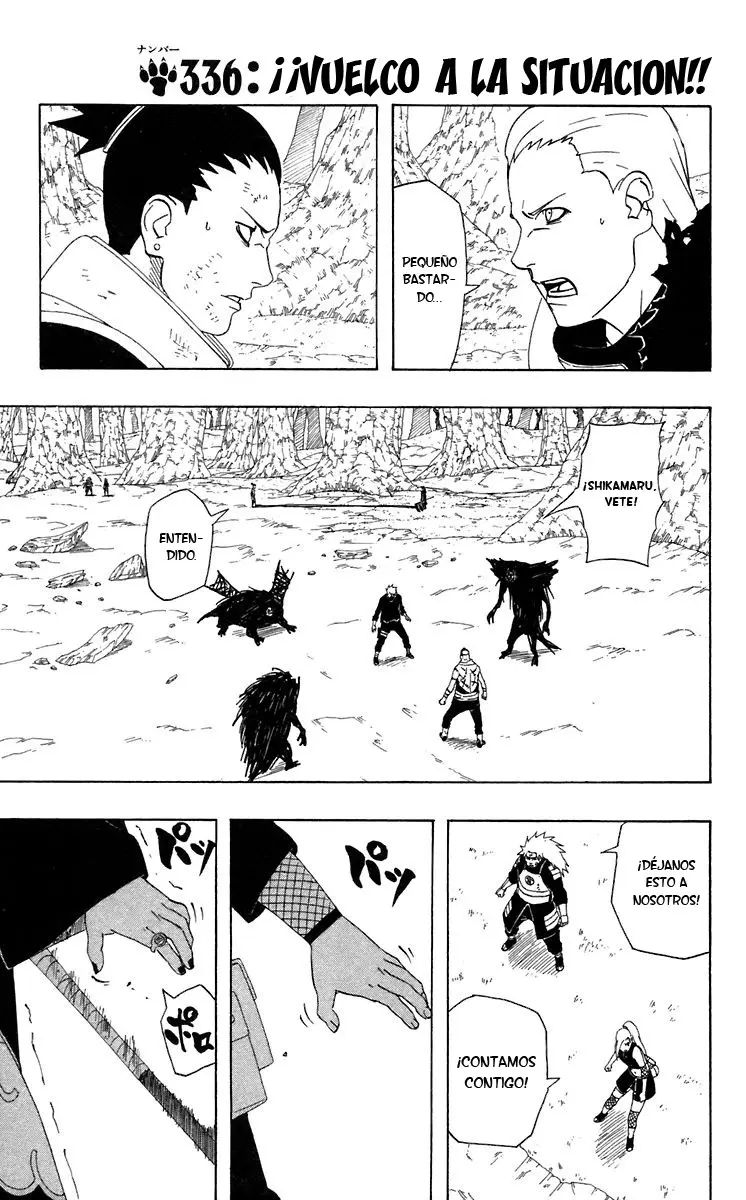 Naruto capítulo 336, página 1