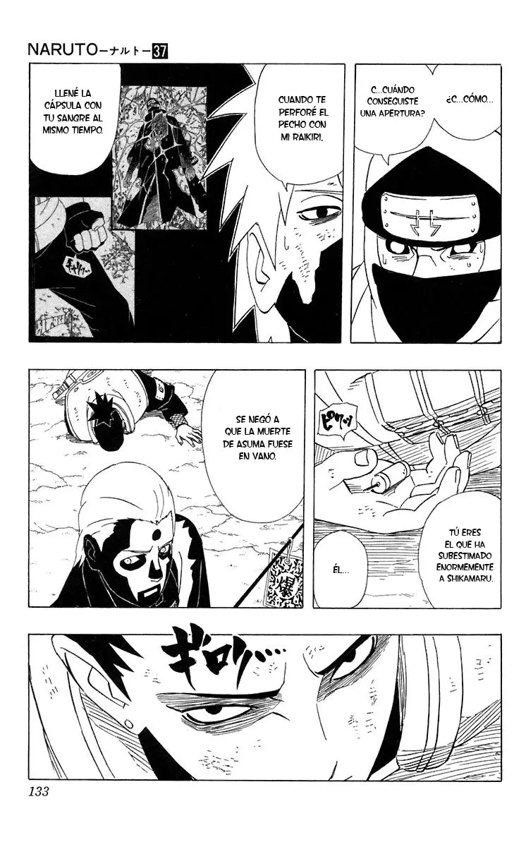 Naruto capítulo 336, página 17