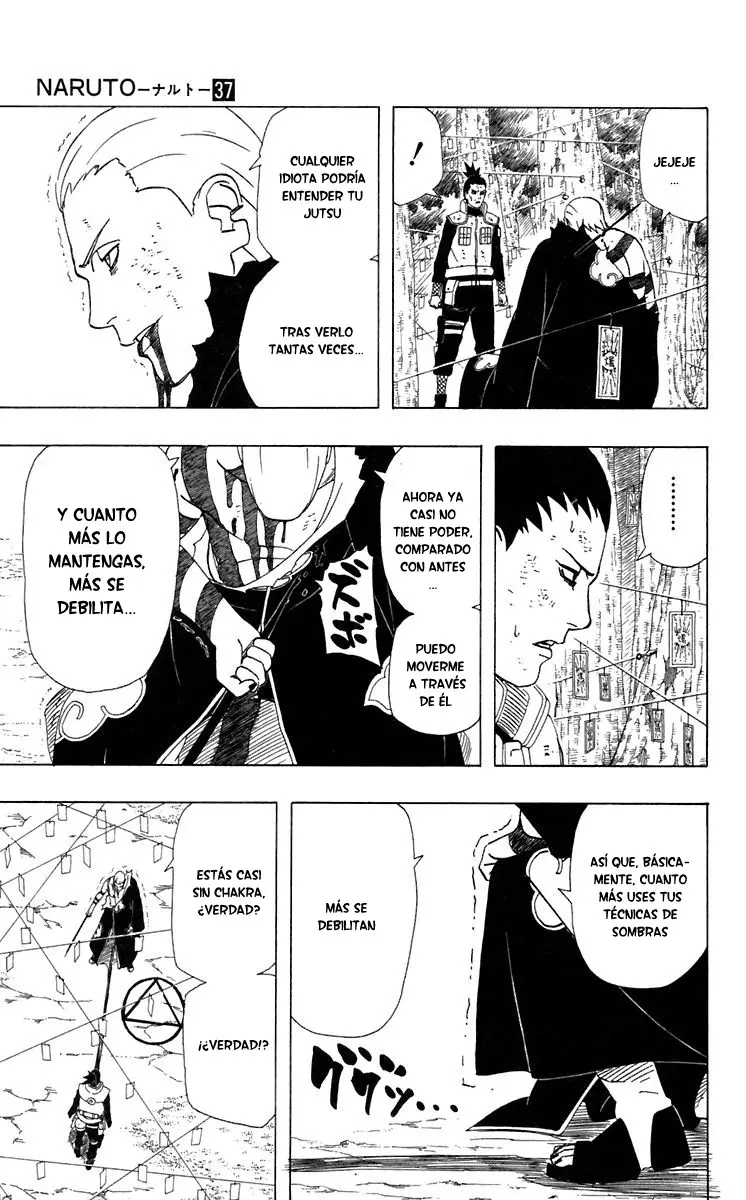 Naruto capítulo 337, página 13