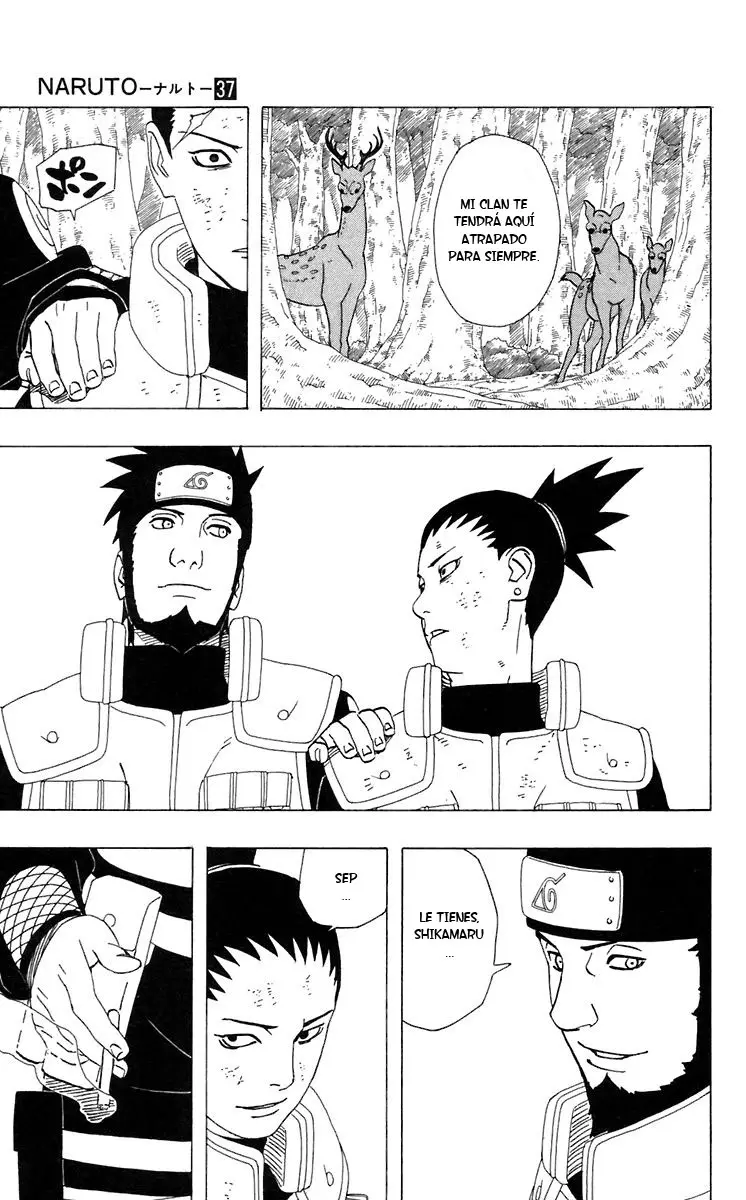 Naruto capítulo 338, página 13