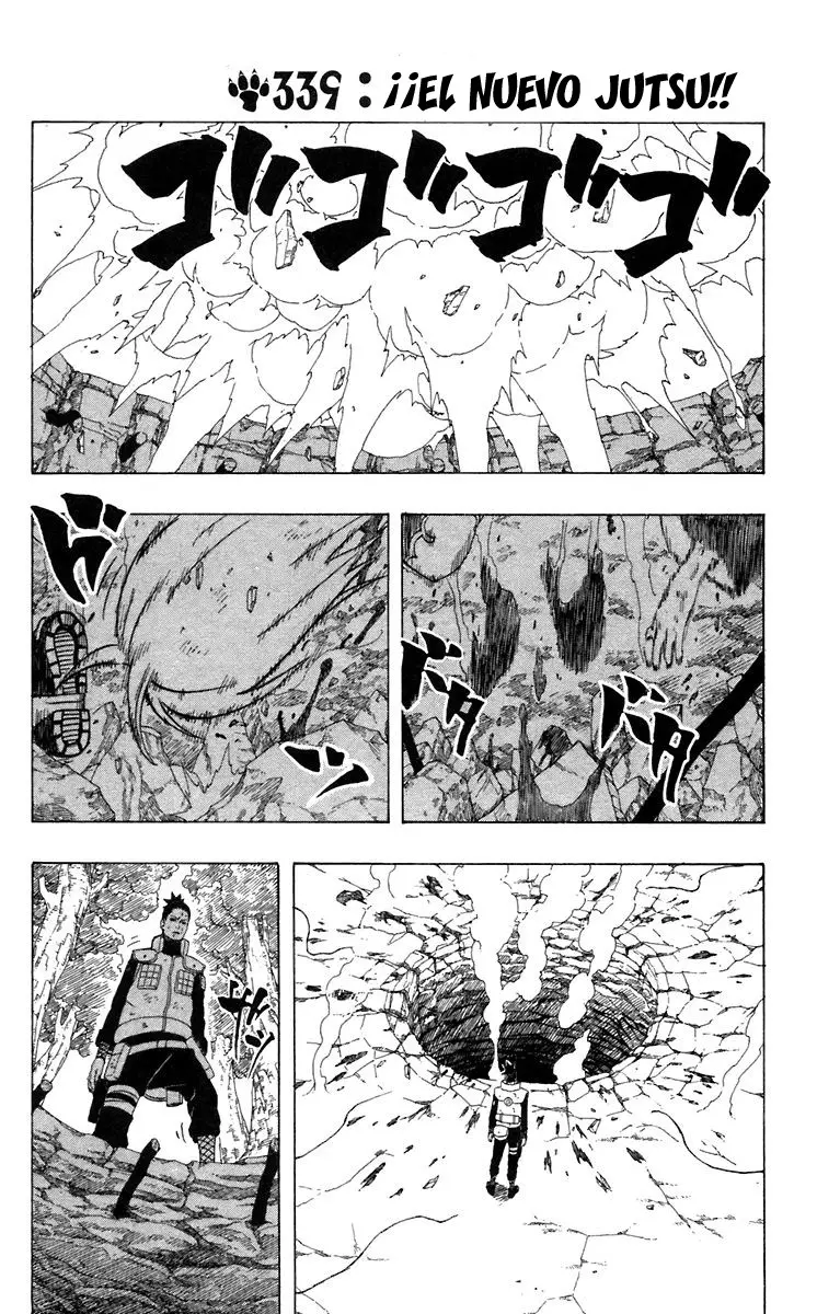 Naruto capítulo 339, página 1