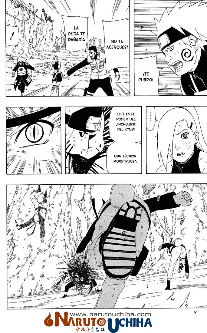 Naruto capítulo 340, página 3